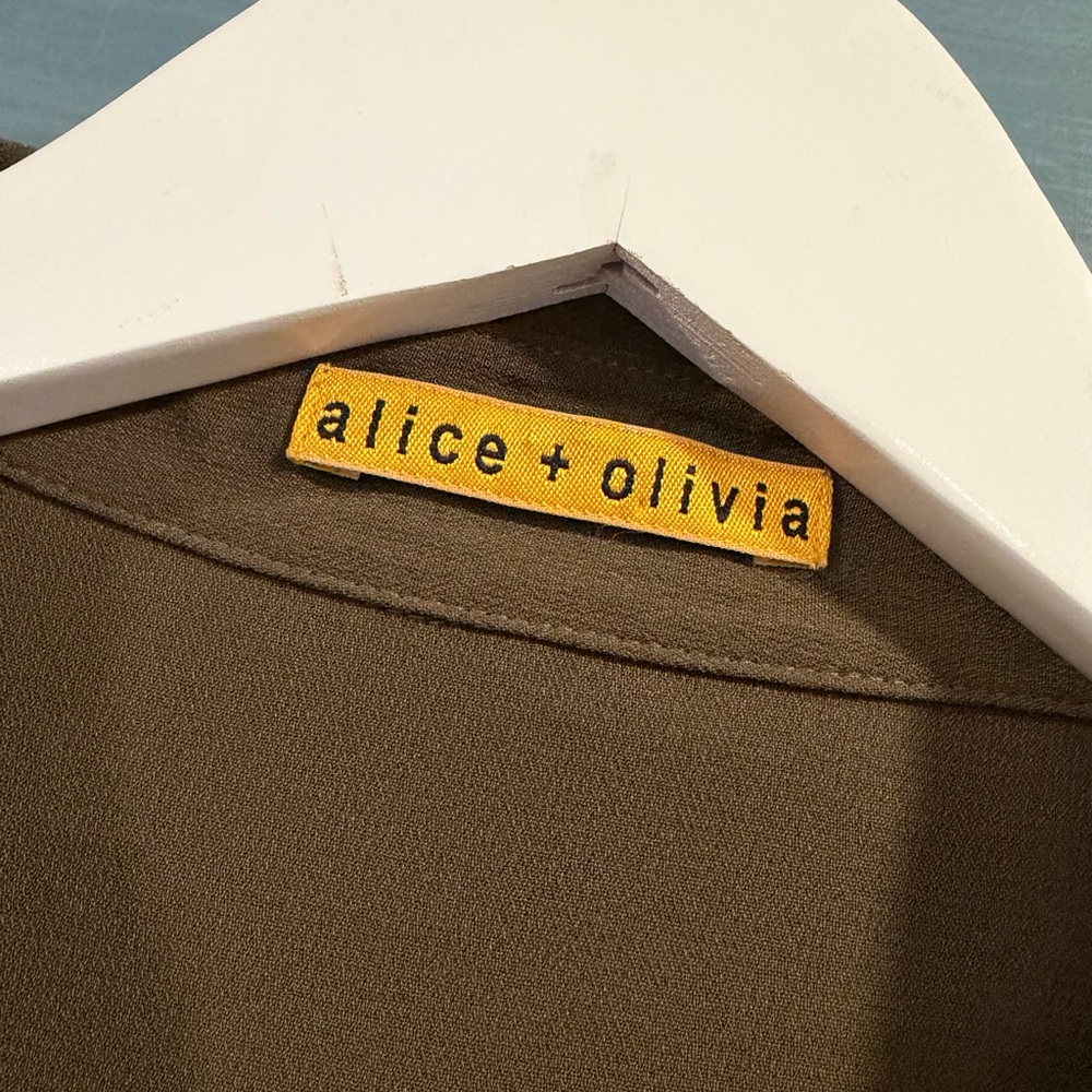 Alice and Olivia‎ Blouse Tunic Shirt - Picture 6 of 8